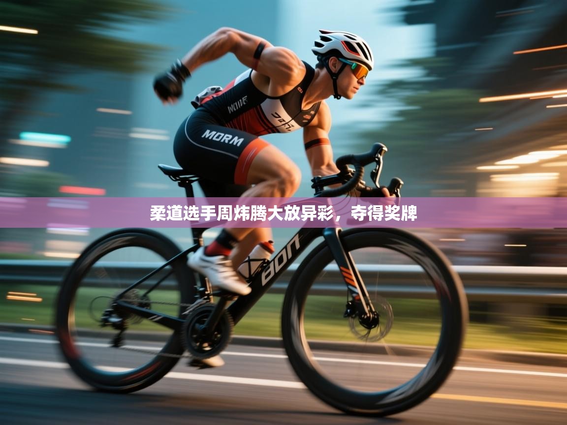 柔道选手周炜腾大放异彩，夺得奖牌  第2张