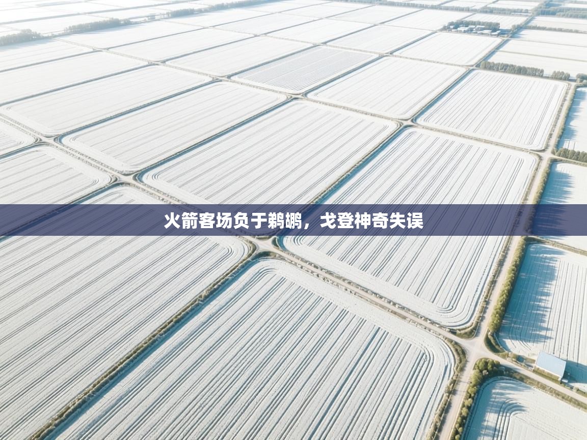 火箭客场负于鹈鹕，戈登神奇失误