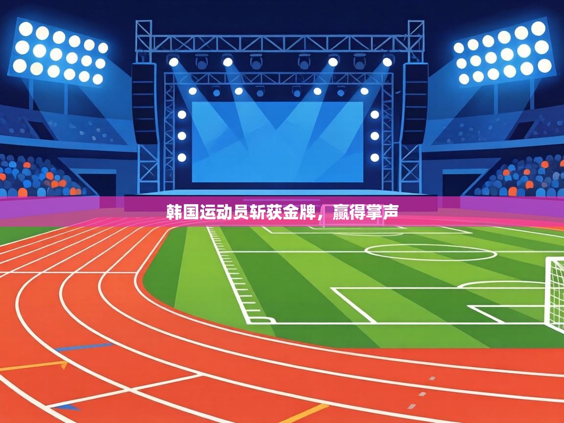 韩国运动员斩获金牌，赢得掌声